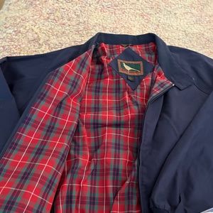 Men’s XL vintage Field and Stream navy blue jacket. New with tags.